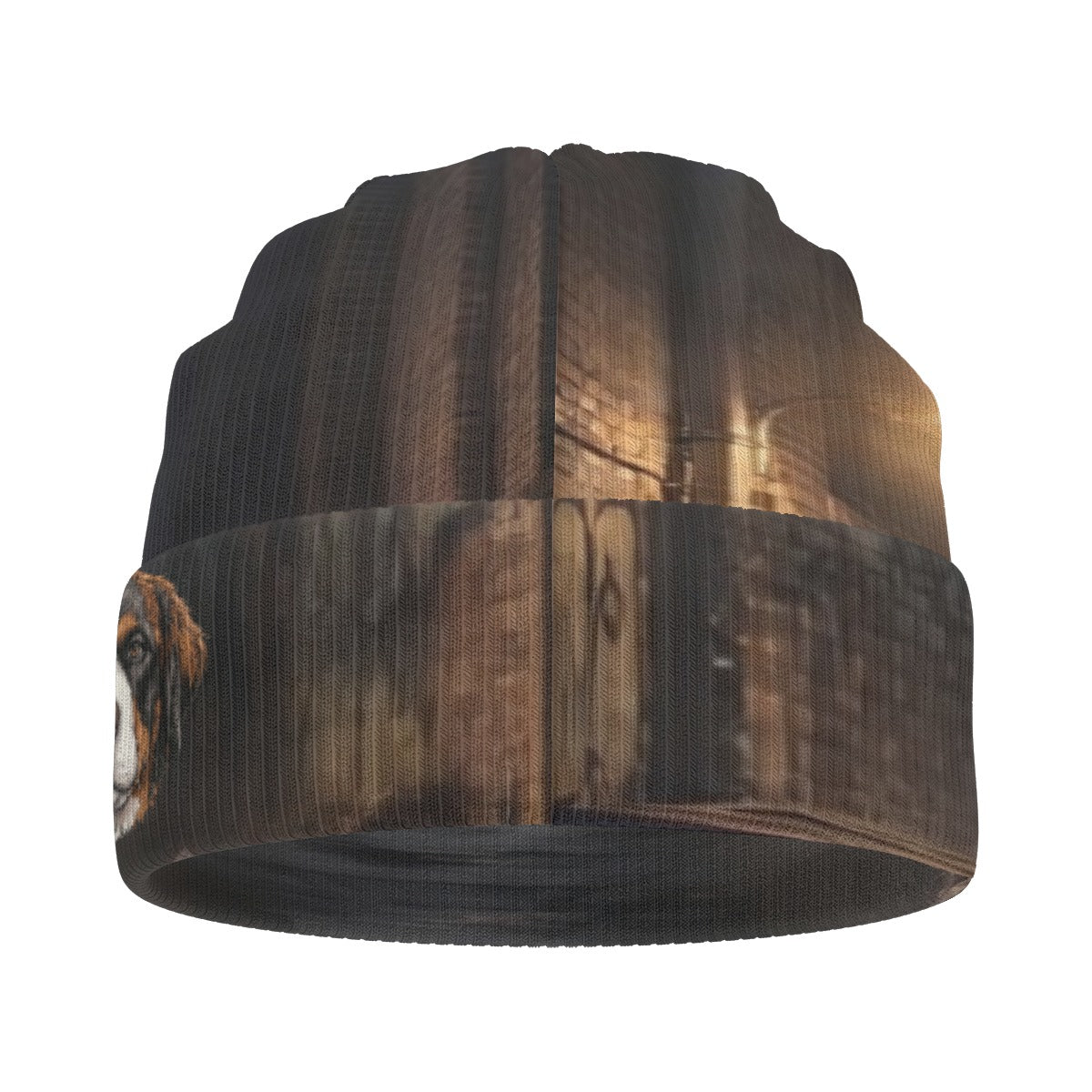 All-Over Print Knitted Hat