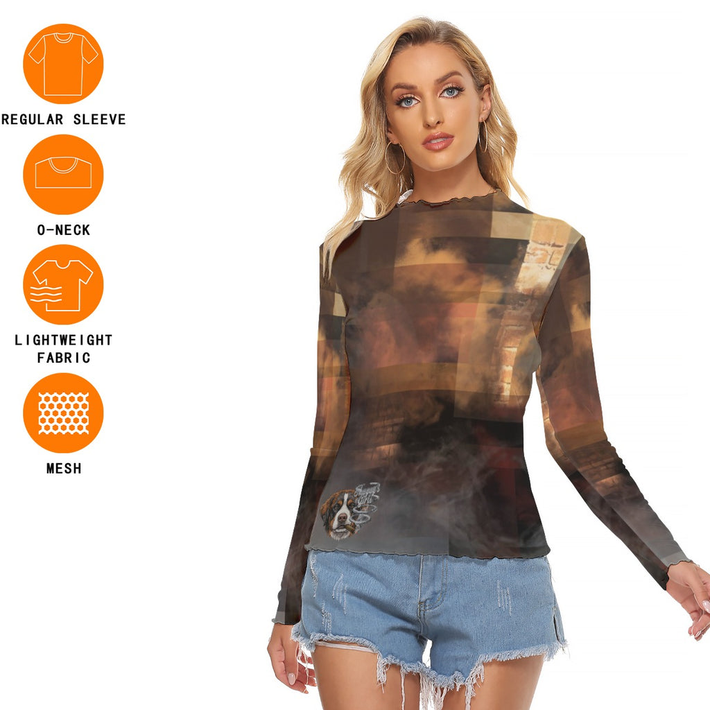 All-Over Print Women's Mesh T-shirt