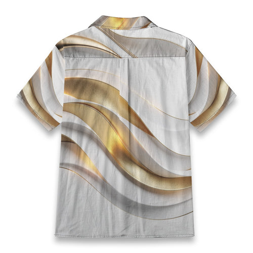 All-Over Print Men's Casual Hawaiian Short Sleeve Shirt | 125GSM Cotton