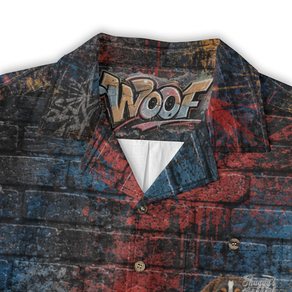All-Over Print Men's Casual Hawaiian Short Sleeve Shirt | 125GSM Cotton