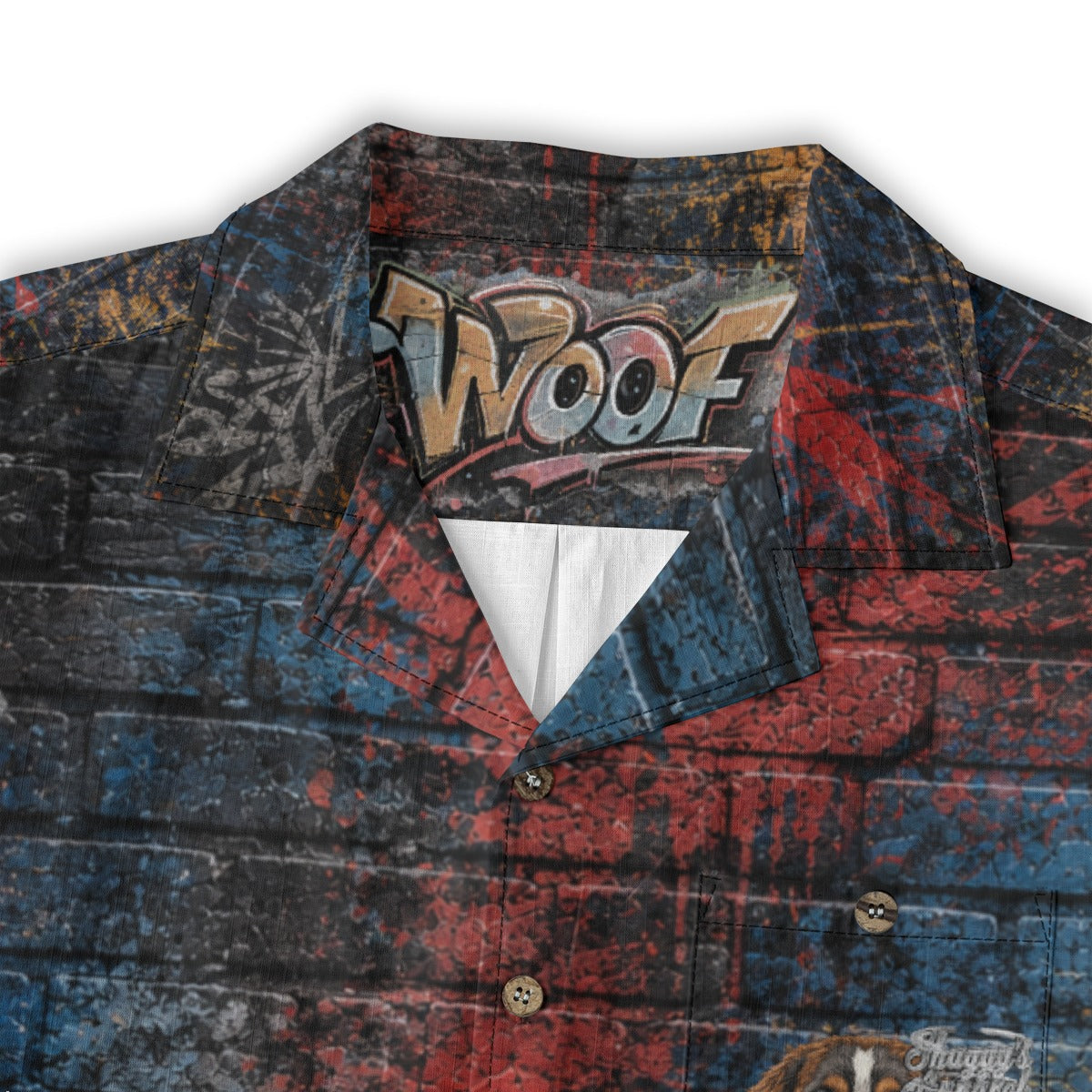 All-Over Print Men's Casual Hawaiian Short Sleeve Shirt | 125GSM Cotton