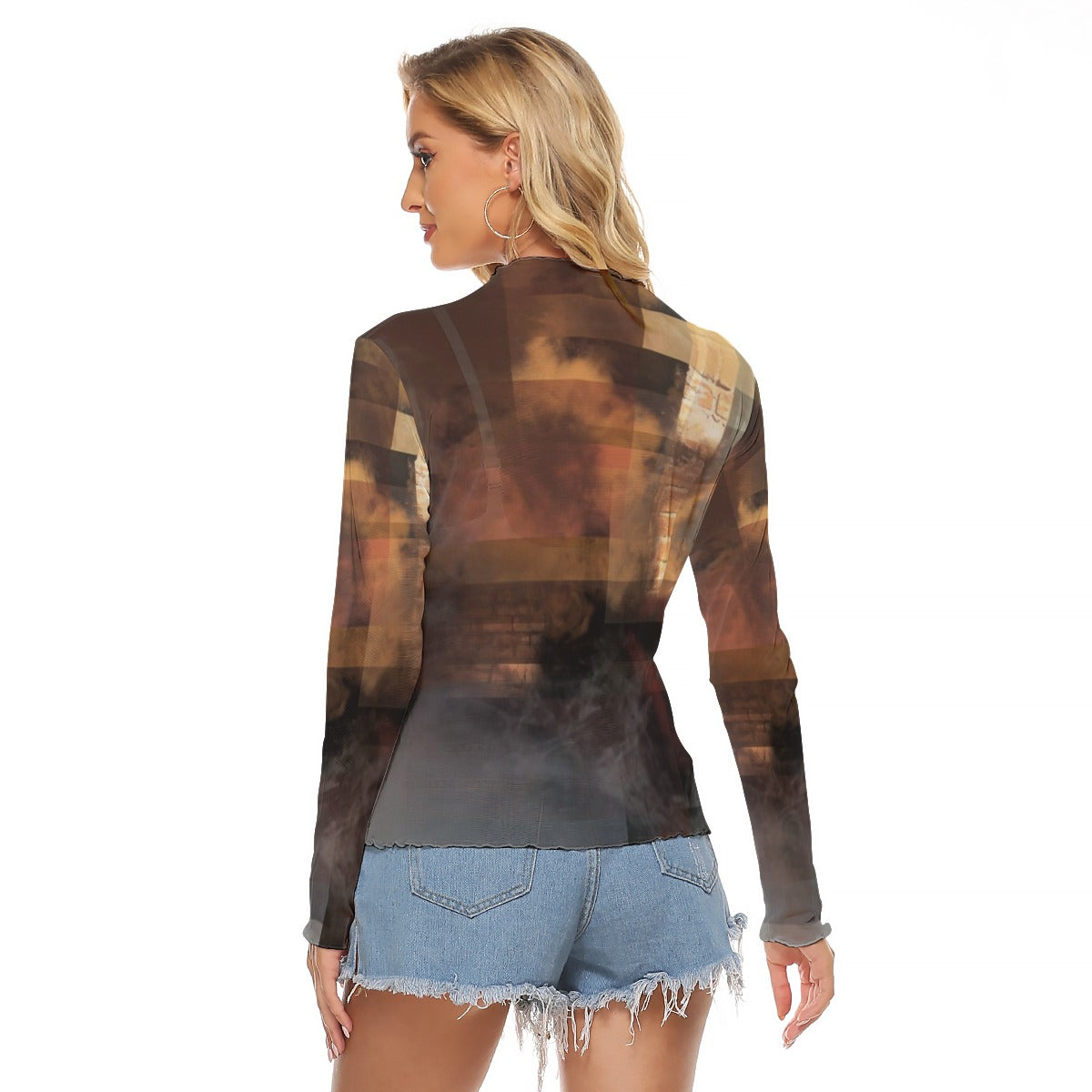 All-Over Print Women's Mesh T-shirt