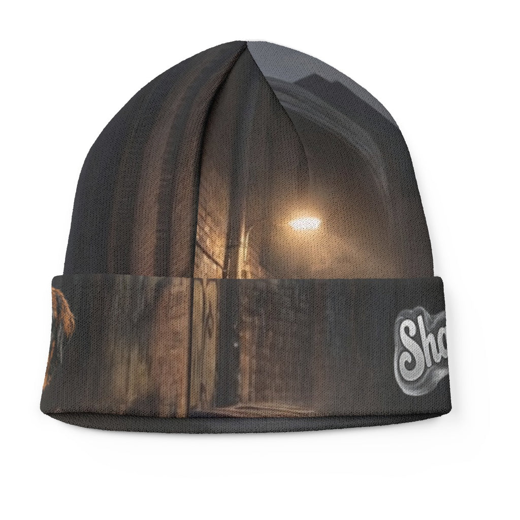 All-Over Print Knitted Hat