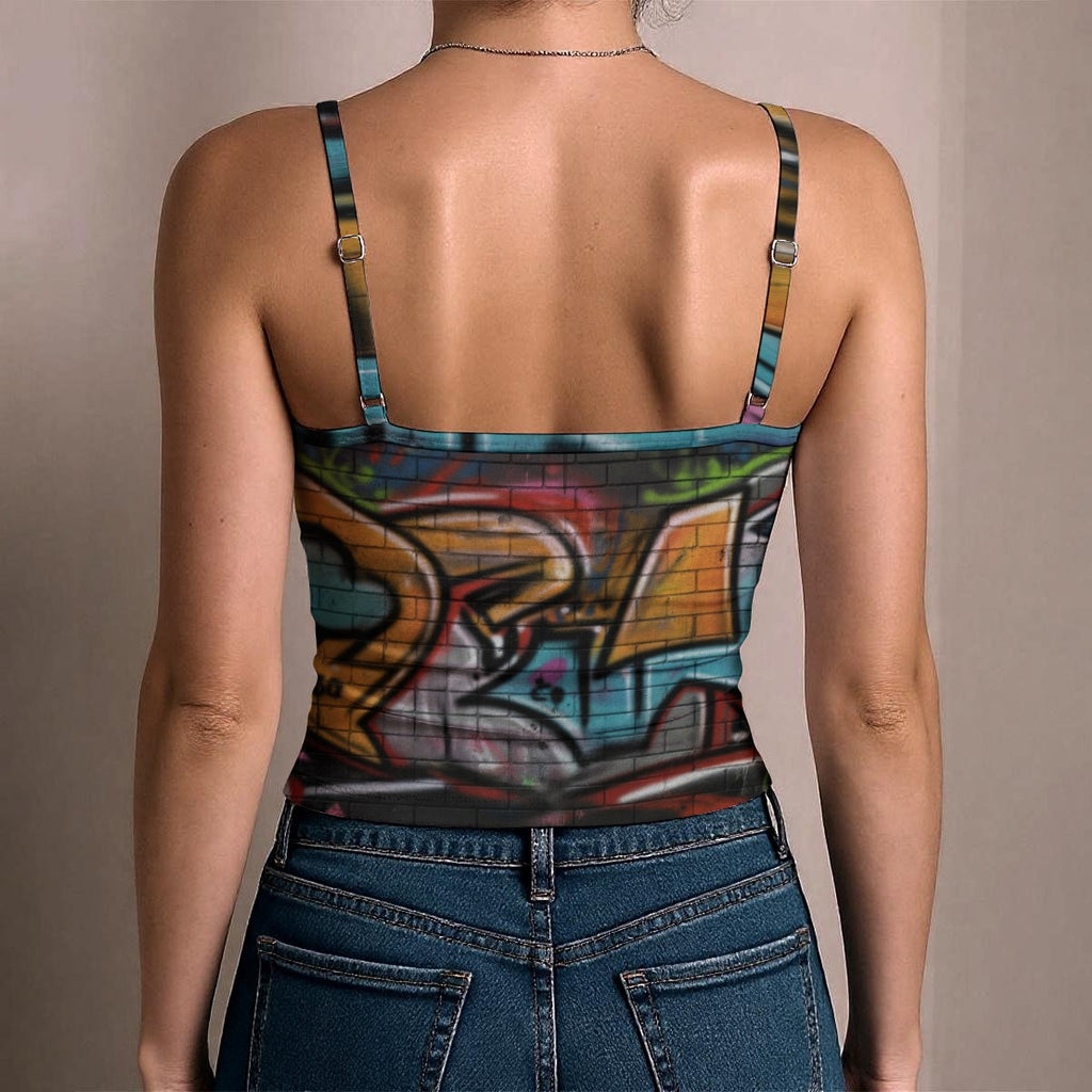 All-Over Print Women's Spaghetti Strap Tank Top