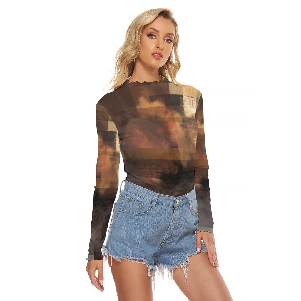 All-Over Print Women's Mesh T-shirt