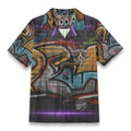 All-Over Print Men's Casual Hawaiian Short Sleeve Shirt | 125GSM Cotton