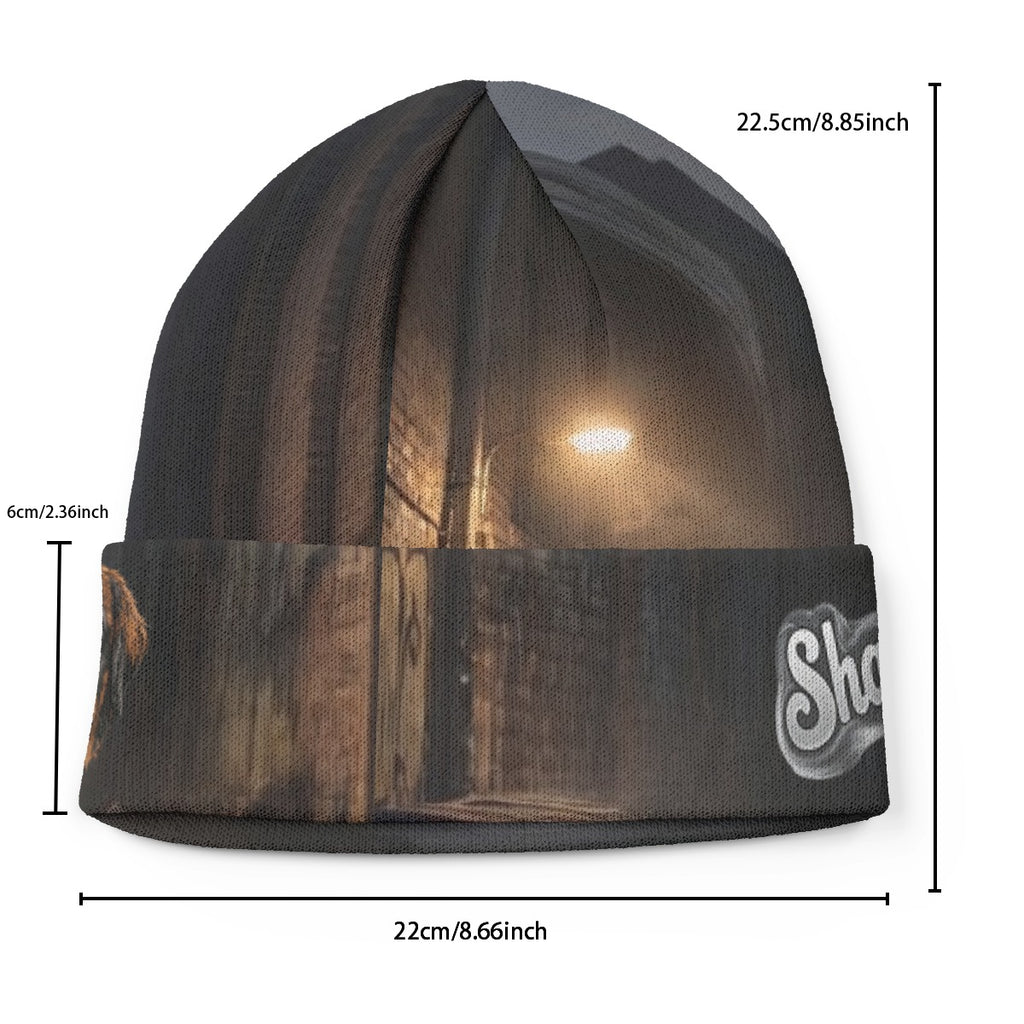 All-Over Print Knitted Hat