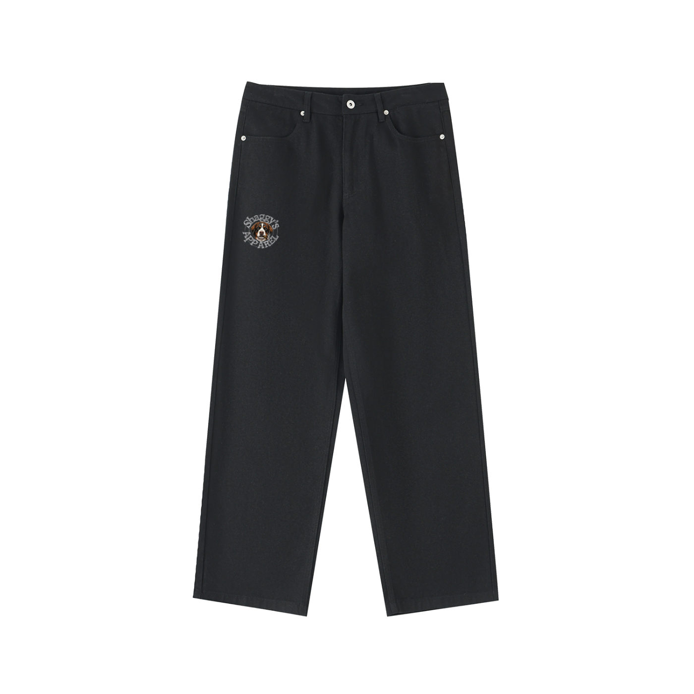 Shaggy's Basic Cotton Straight-Leg Pants
