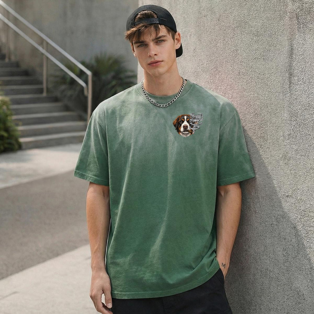 Men's Breathable Casual T-Shirt|Cotton DTG