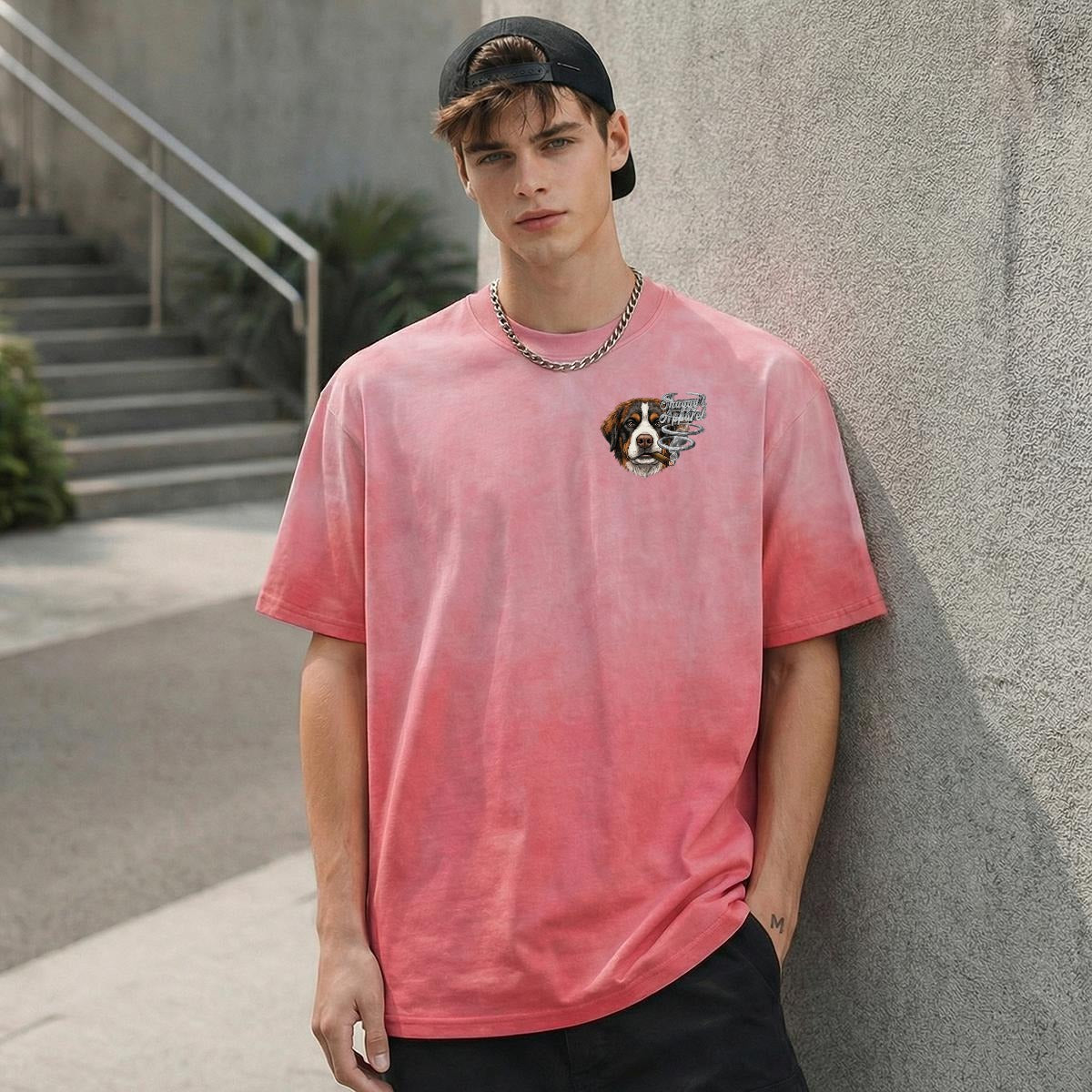 Men's Breathable Casual T-Shirt|Cotton DTG