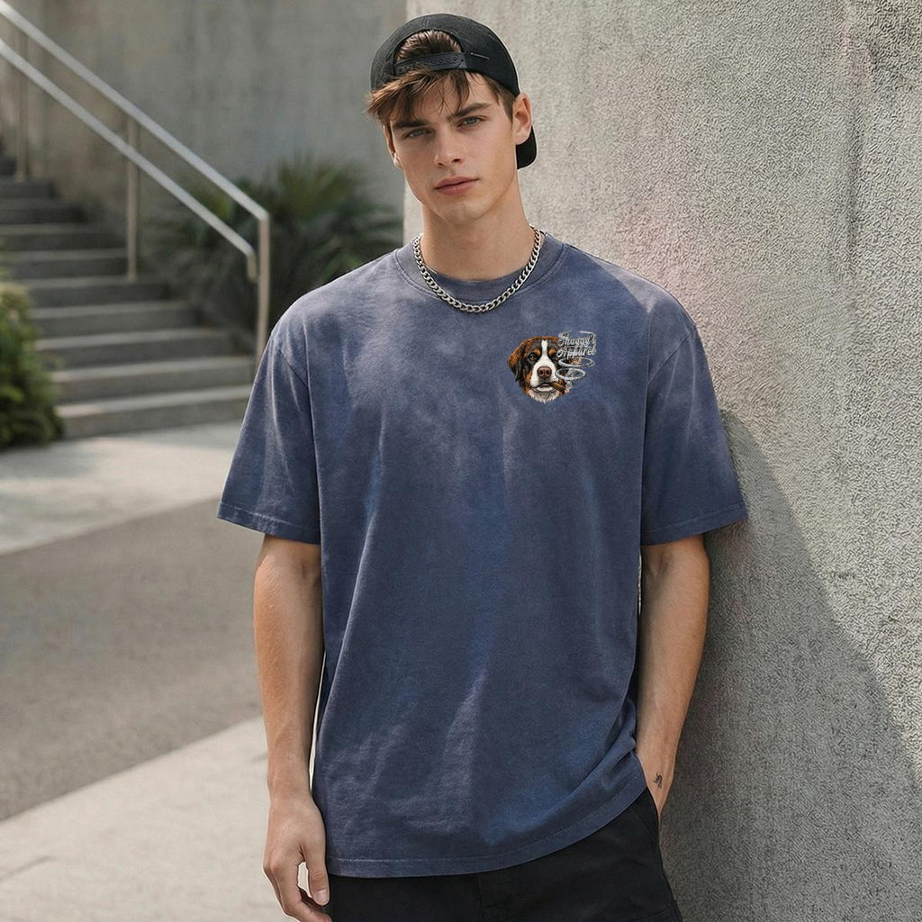 Men's Breathable Casual T-Shirt|Cotton DTG